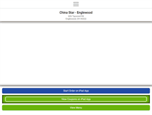 Tablet Screenshot of chinastarenglewood.com